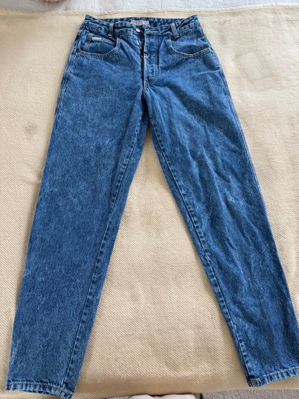 Vintage Guess Jeans Georges Marciano Made in USA Acid Wash Denim Pants Size 31